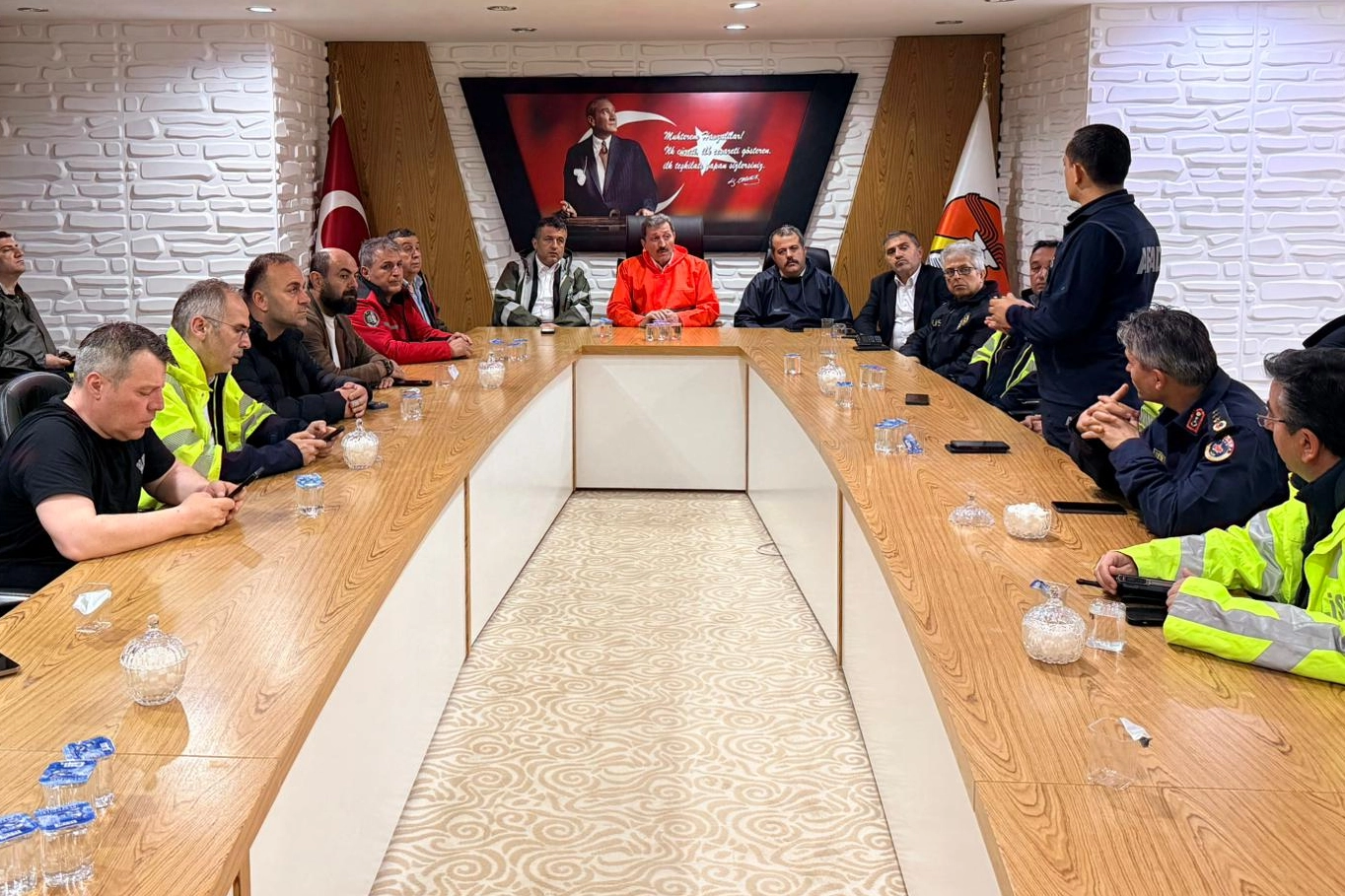 Samsun Teyakkuzda: Havza’da Gece Boyu Süren "Taşkın" Mesaisi