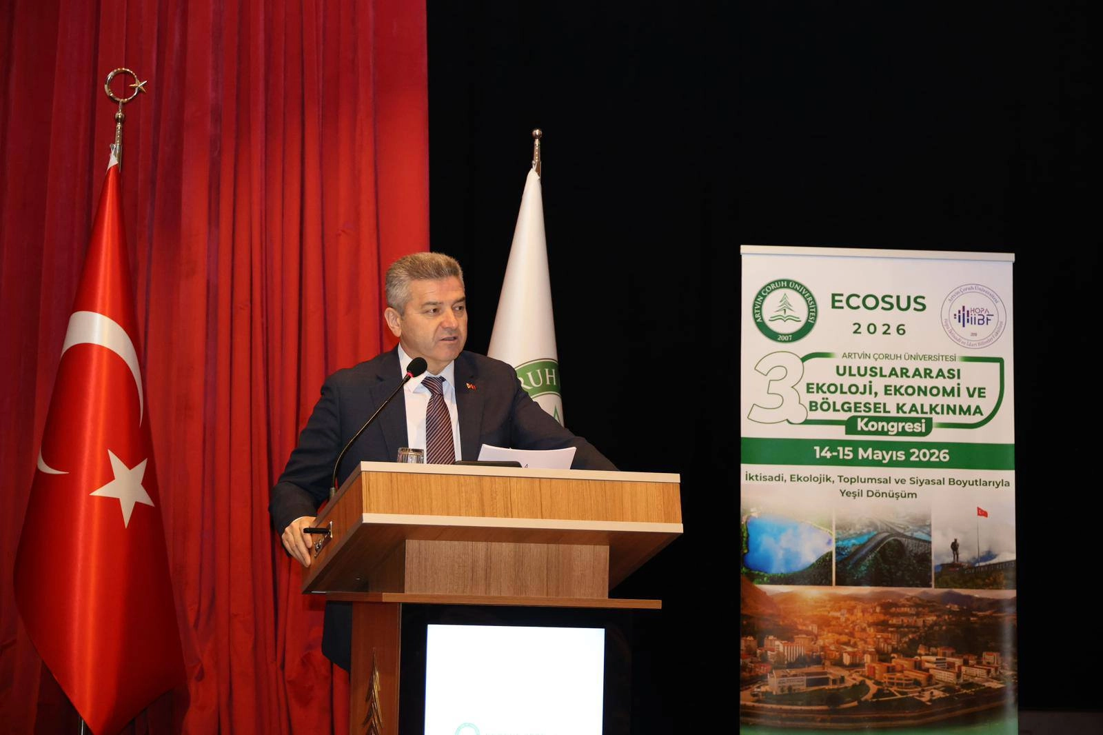 Artvin’de Sürdürülebilir Gelecek Masaya Yatırıldı: ECOSUS 2026 Kongresi Başladı