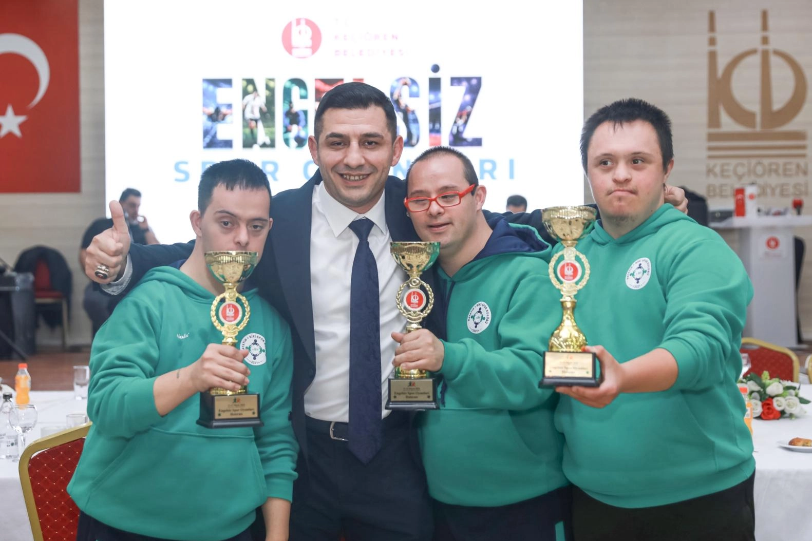 Keçiören’de Engelsiz Spor Oyunları Muhteşem Gala ile Sona Erdi