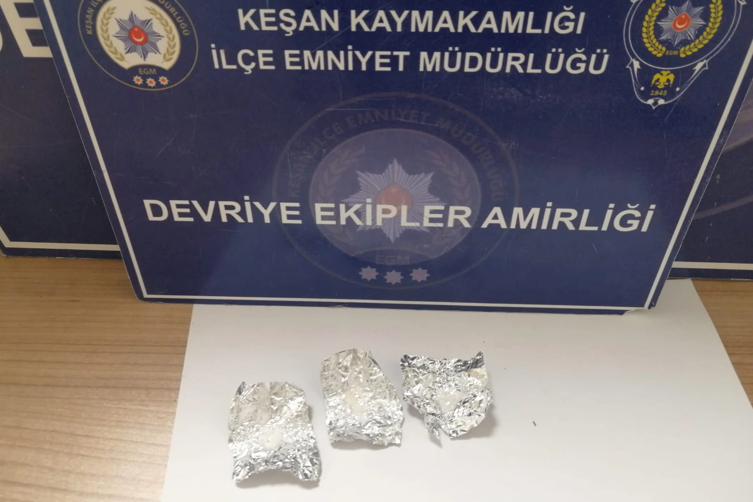 Keşan’da Şüpheli Şahsın Üzerinde Uyuşturucu Madde Ele Geçirildi