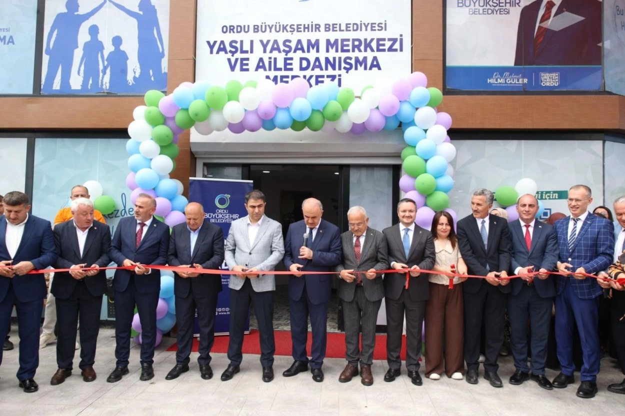 Ordu’da Yaşlı Yaşam Merkezi ve Aile Danışma Merkezi Hizmete Açıldı