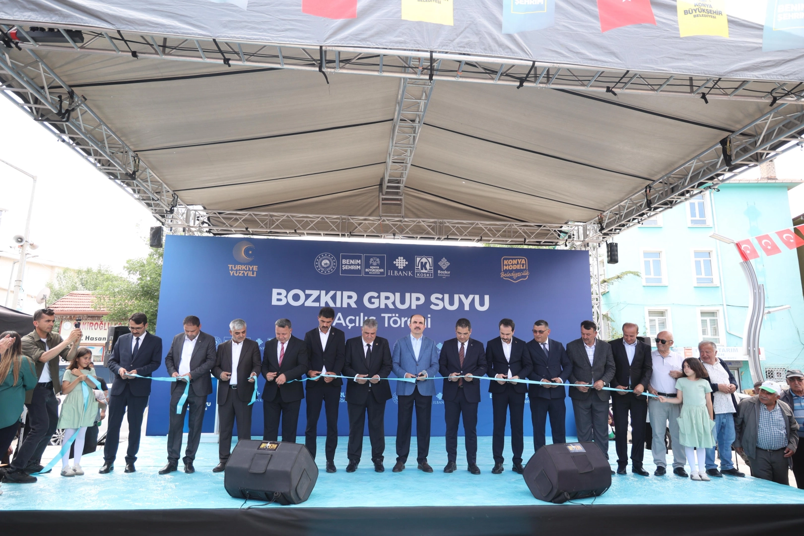Başkan Altay Bozkır Grup Suyu Projesi’nin Açılışını Yaptı