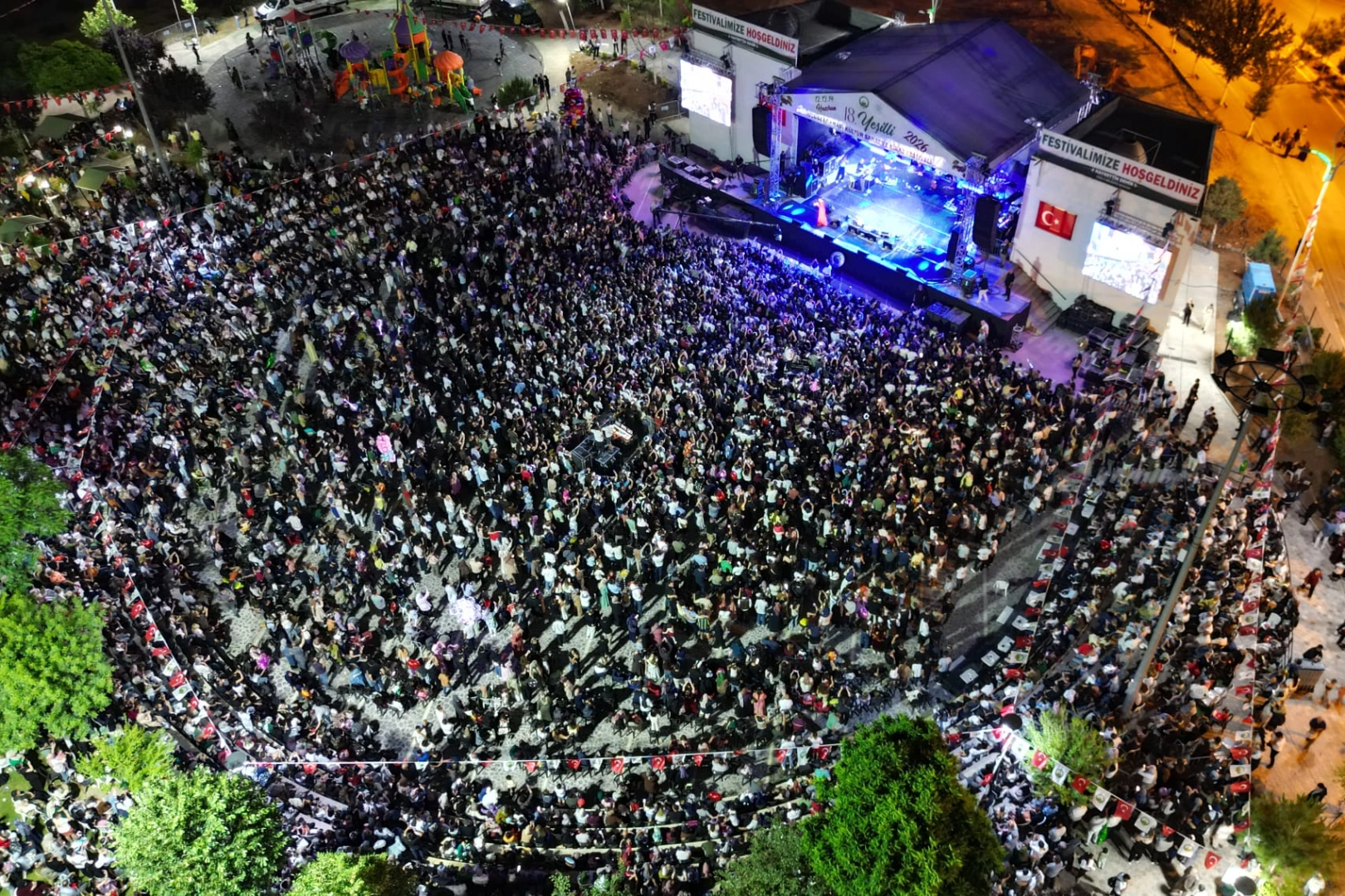 Yeşilli Kiraz Festivali 65 Bin Kişilik Finalle Sona Erdi