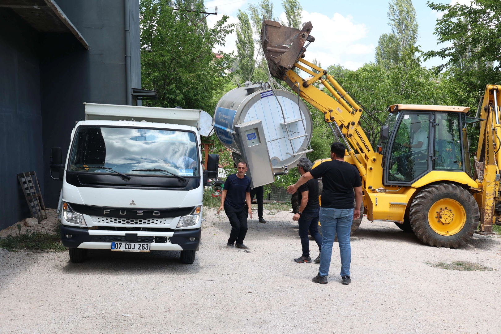 Kooperatiflere Süt Soğutma Tankı Hibesi