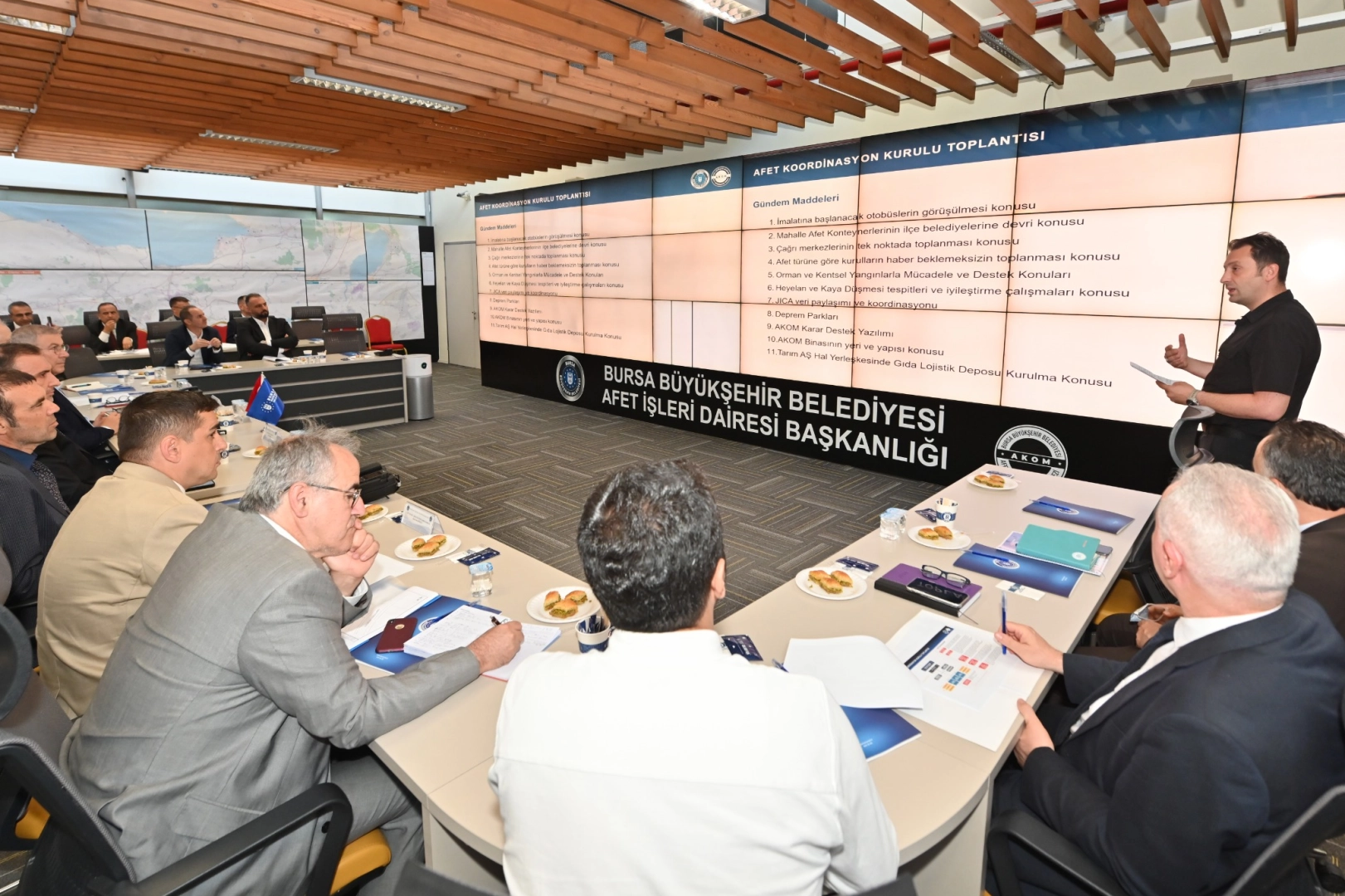 Bursa AKOM Yıllık Kurul Toplantısında Afet Hazırlıkları Değerlendirildi