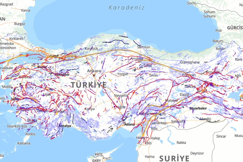 Türkiye Diri Fay Haritası 2026 Yayımlandı: Fay Sayısı 700’e Yükseldi