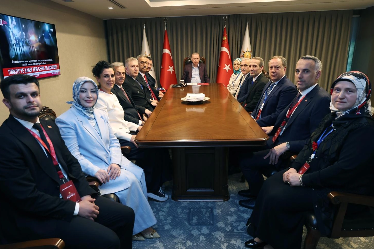 Cumhurbaşkanı Erdoğan Sakarya Heyetiyle Bir Araya Geldi