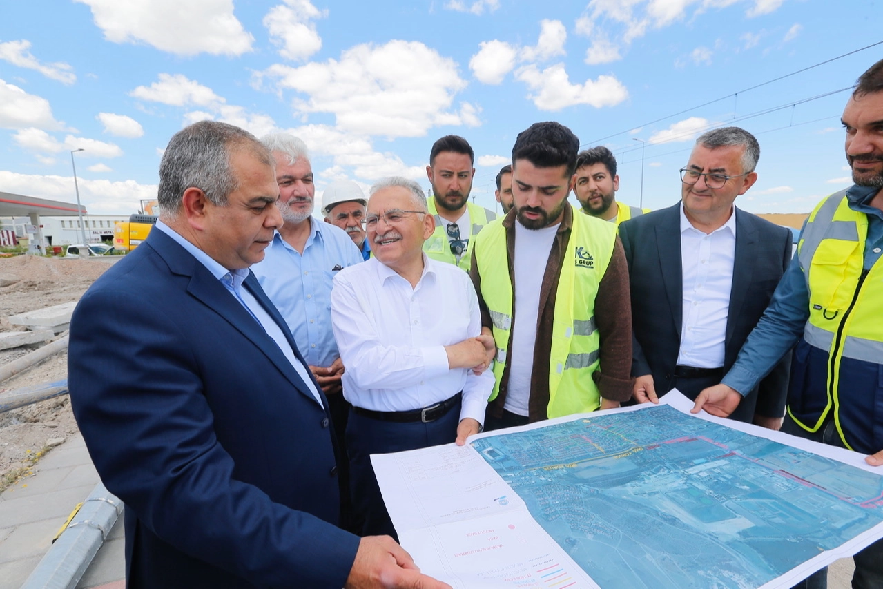 Kayseri’de 110 Milyon TL’lik Yağmur Suyu Altyapı Yatırımı İncelendi