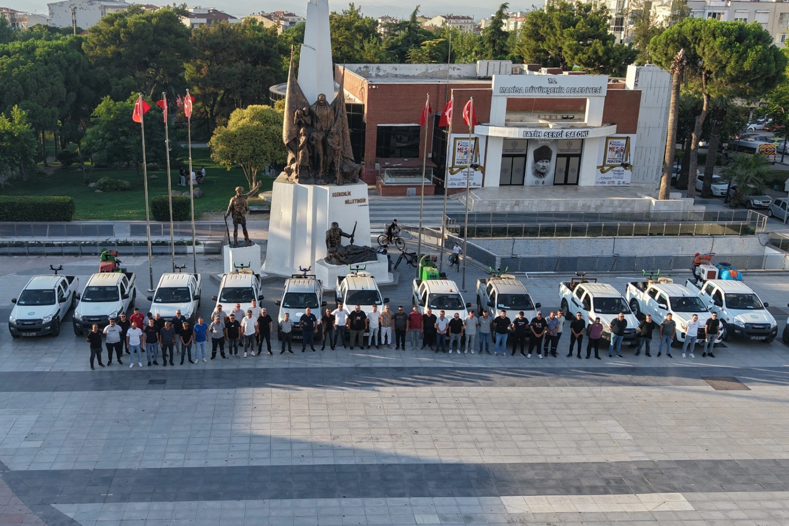 Manisa’da Haşereyle Mücadele Çalışmaları 17 İlçede Sürüyor