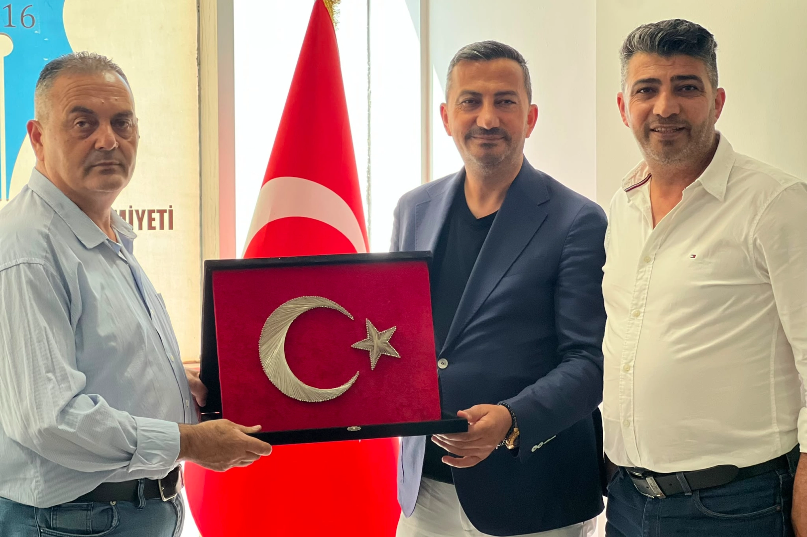 Ağrılı İş İnsanları Yüksel ve Cengiz Eroğlu'ndan Nihat Aydın'a Ziyaret