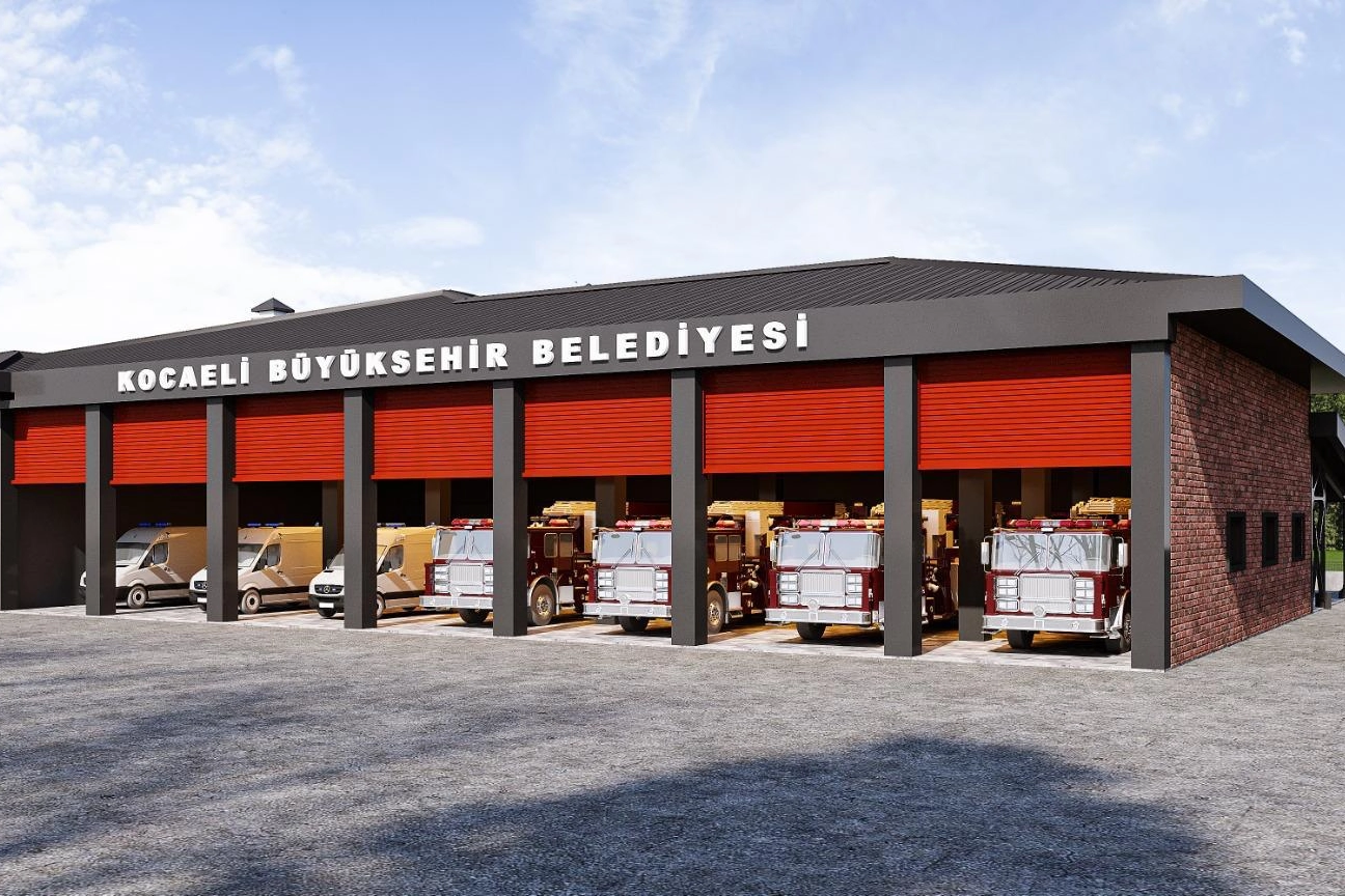 Gebze'ye Modern ve Donanımlı Yeni İtfaiye Binası Yapılıyor
