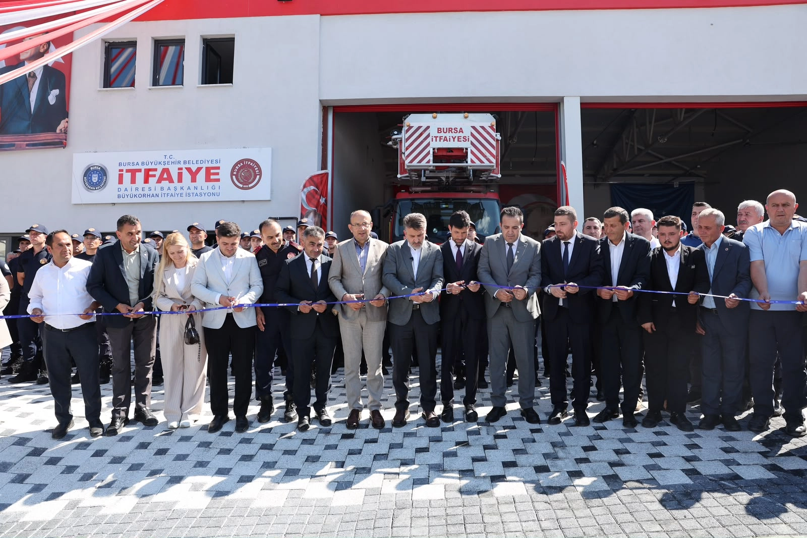 Bursa Büyükşehir Belediyesi Büyükorhan'a Yeni İtfaiye Hizmet Binası Kazandırdı